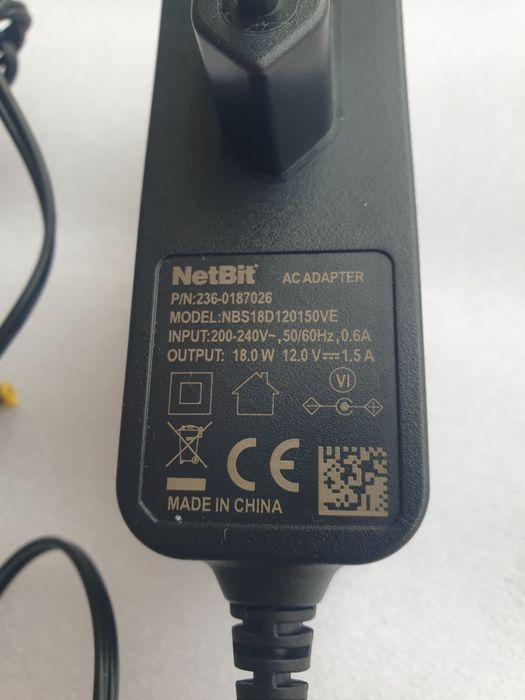 Carregador,  adaptador  netbit