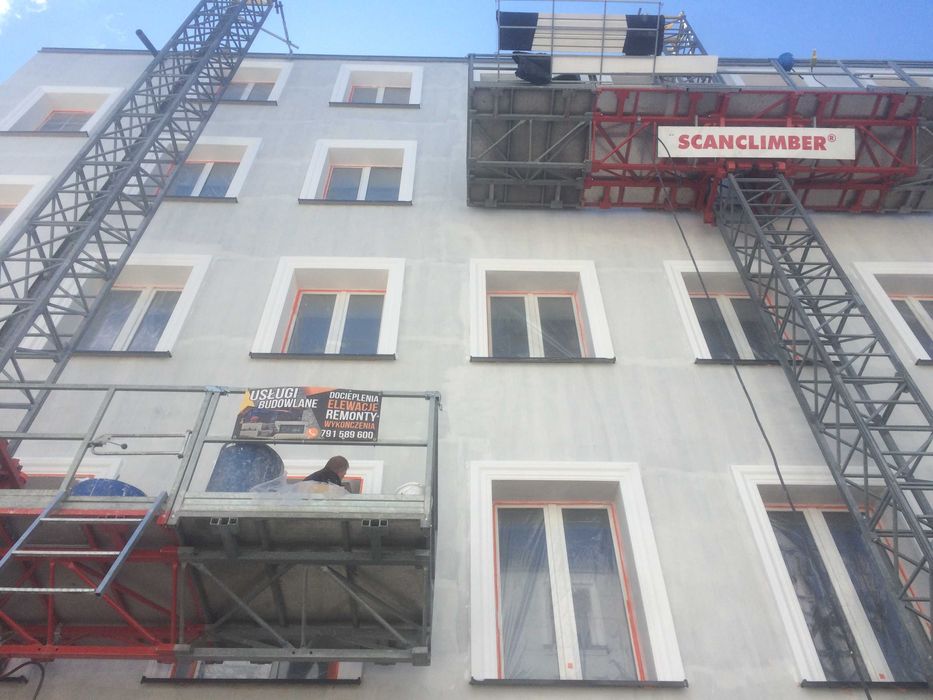 Platforma Robocza Scanclimber  Podest Masztowy Ruchomy Podnośnik
