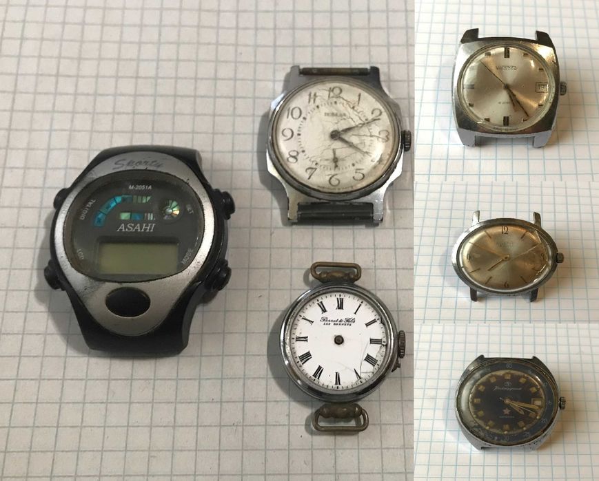 Продам Часы 6шт. разные