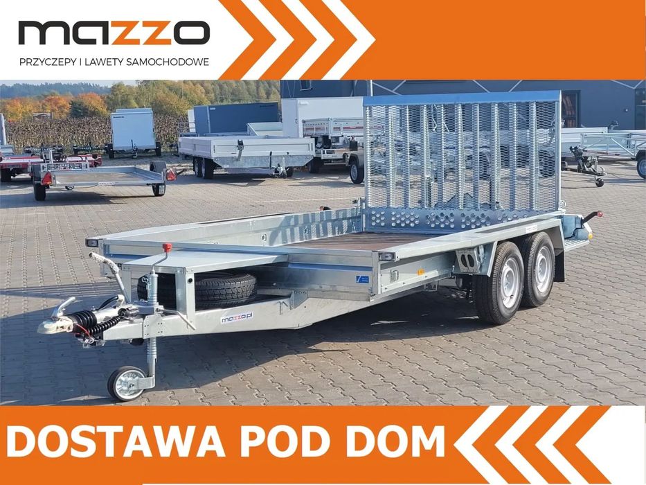 Brenderup MT3651 DOSTAWA Przyczepa 365x180x25 DMC 3500 Budowlanka Koparkowa  MT3651 DOSTAWA Przyczepa 365x180x25 DMC 3500 Budowlanka Koparkowa