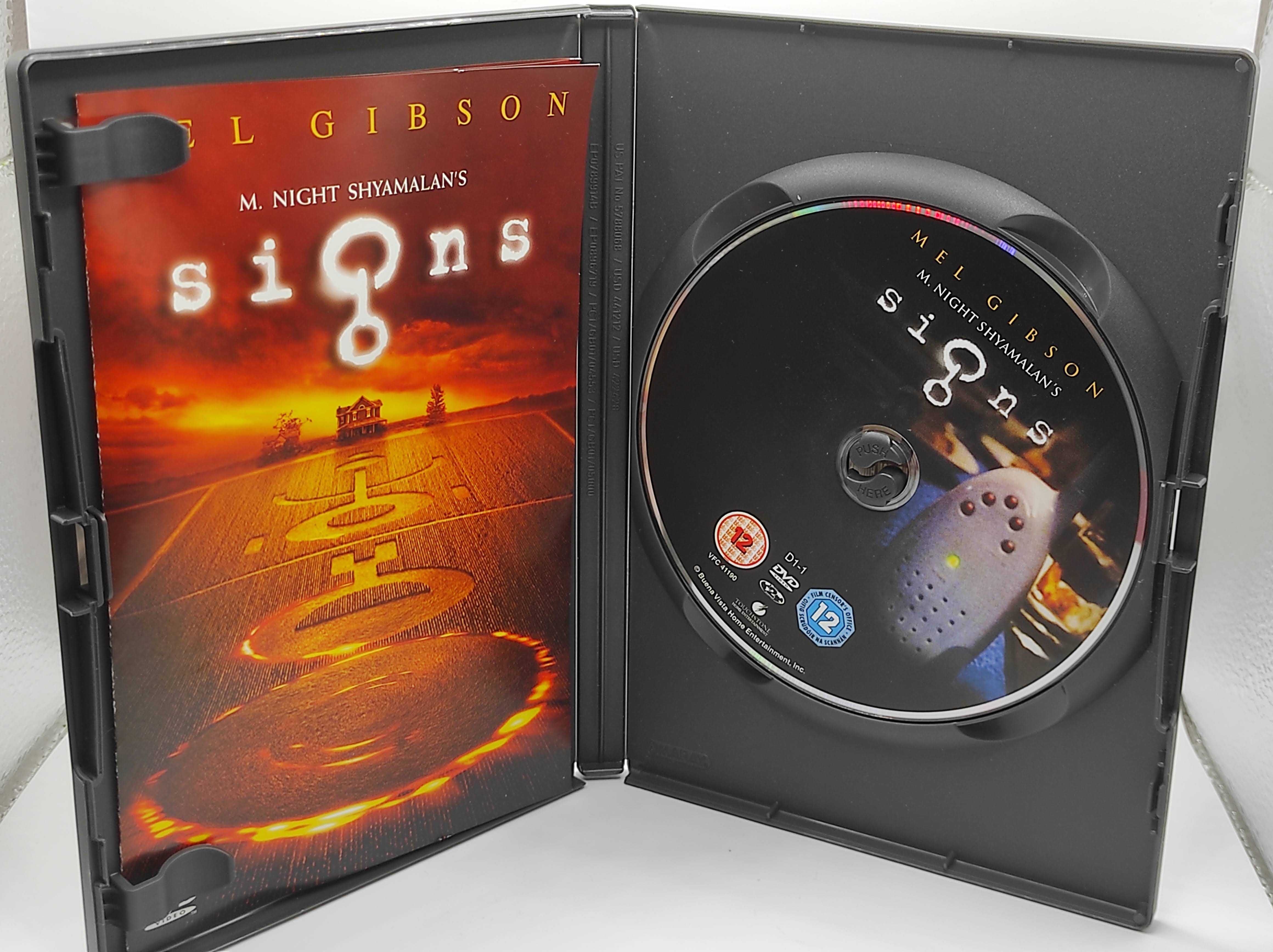 Film DVD Signs Znaki Mel Gibson