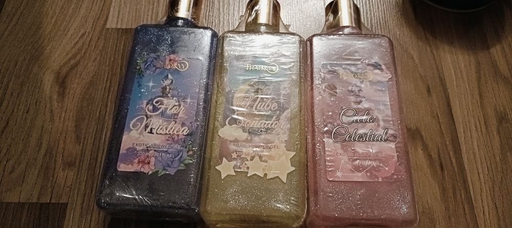 Zestaw żeli pod prysznic egzotyczne