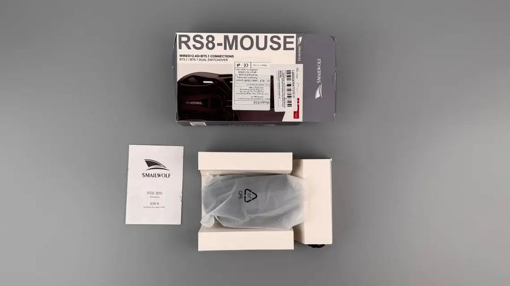 Ігрова безпровідна мишка для геймерів  SMAILWOLF RS8 10000 dpi