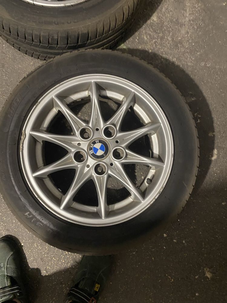 felgi 16 plus opony letnie bmw e46