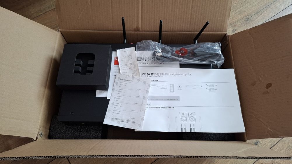 Wzmacniacz Nad C338. Chromecast. Stan Idealny.