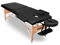 Profesjonalny stół do masażu składany w walizkę łóżko drewniane