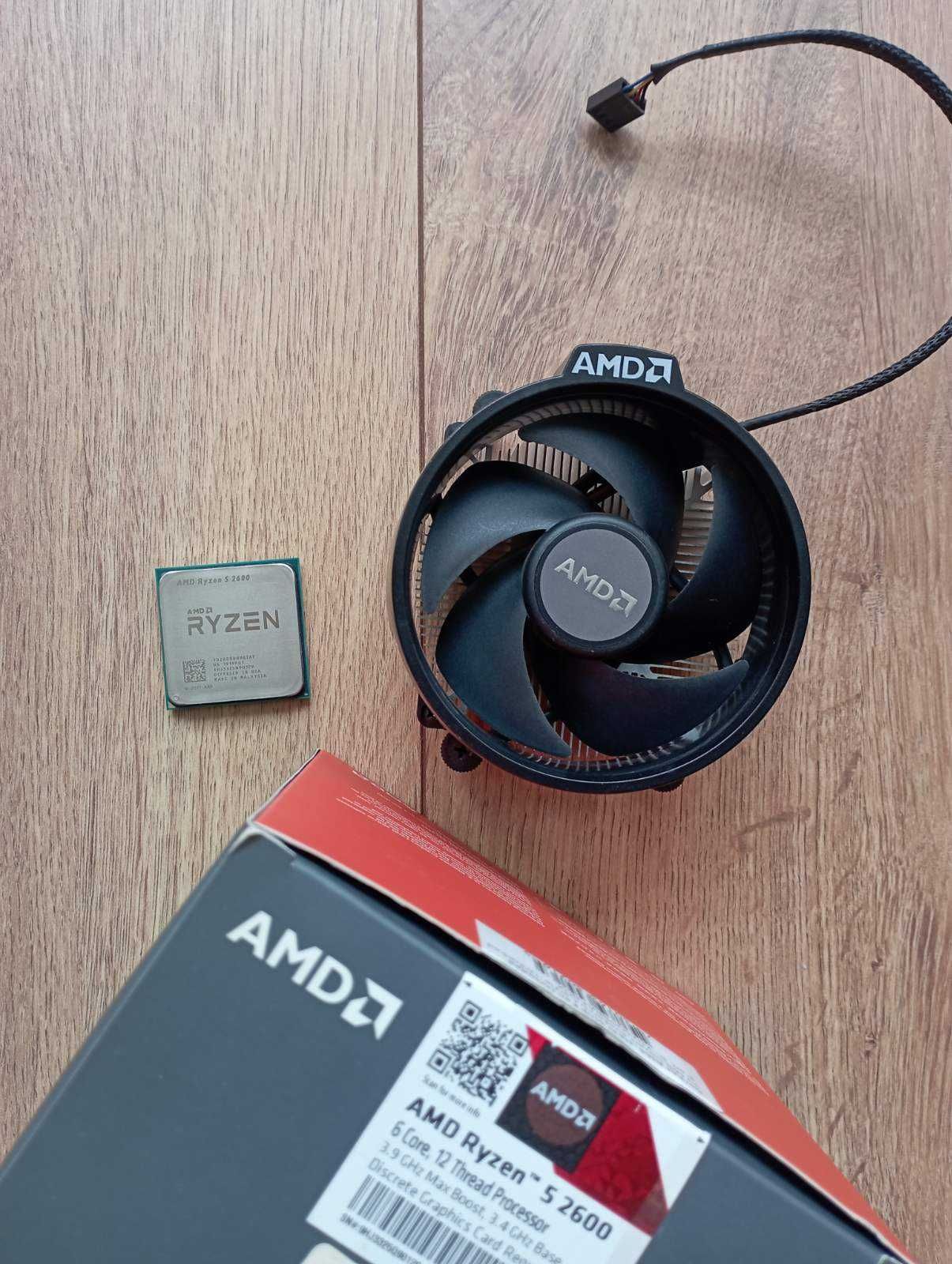 AMD Ryzen 5-2600 + оригінальний кулер