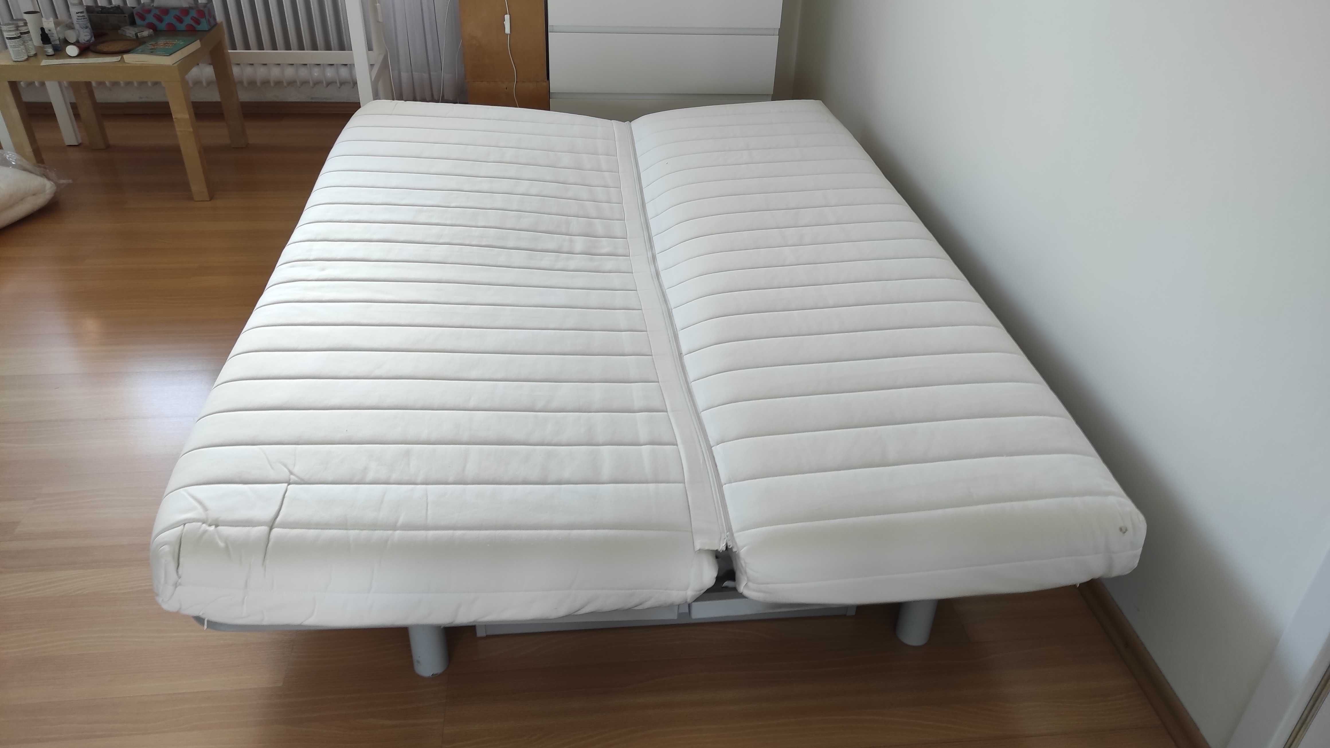 sofa kanapa łóżko rozkładane IKEA ze skrzynią