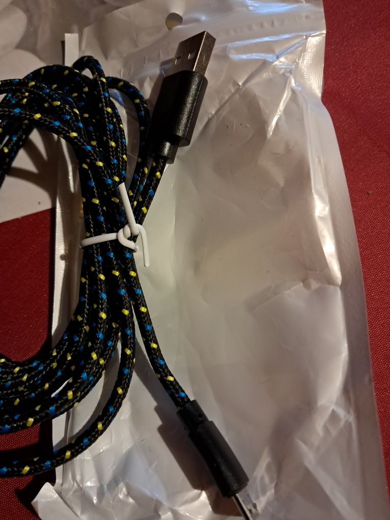 Kabel ładujący usb mikro B (stary typ) 2m