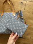 Torebka Neverfull Louis Vuitton jeans