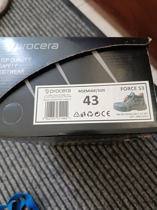 Buty robocze  z blacha
