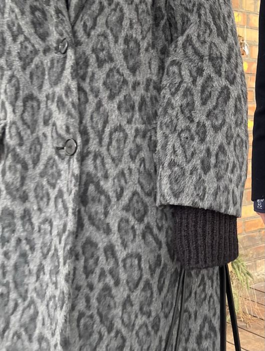 Пальто Zara в леопардовий принт