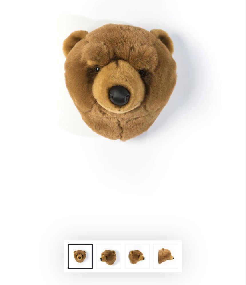 Urso peluche parede
