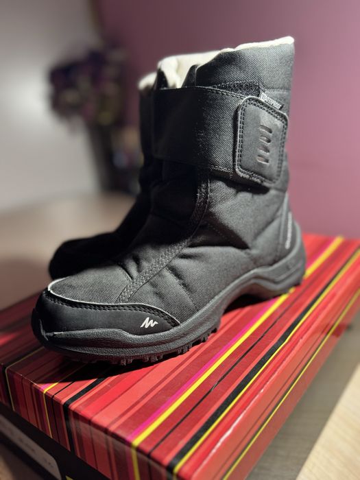 Термоботинки Quechua зимние водонепроницаемые зимові ботинки