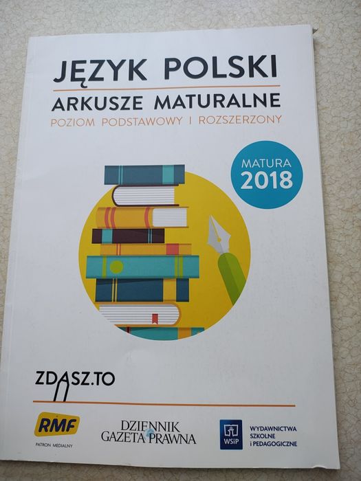Język polski, arkusze maturalne