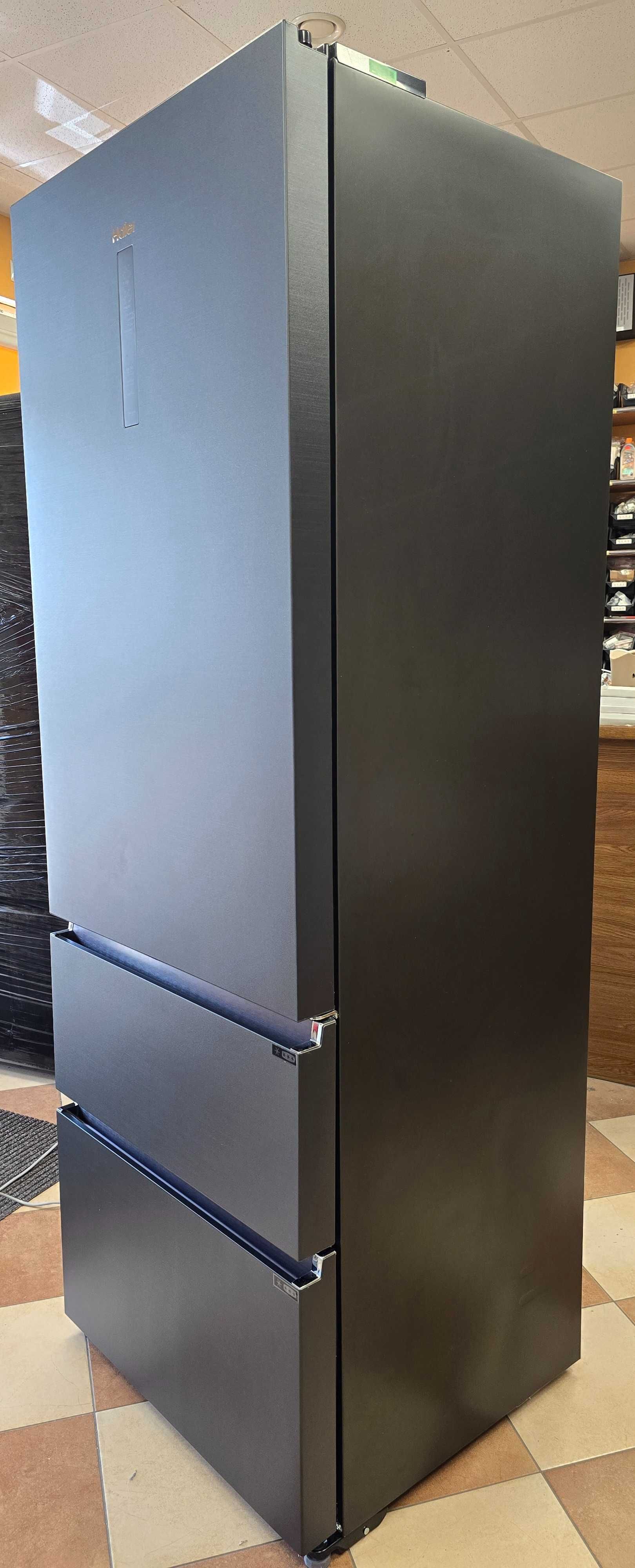 Lodówka Haier Seria 7 HTW7720ENMB Pełny No Frost - 200,6cm