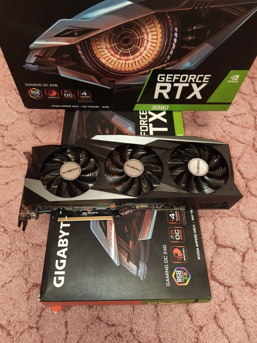 Видеокарта EVGA 3080    MSI.БЕЗ.LHR  КАК НОВАЯ пломба и другие карты
