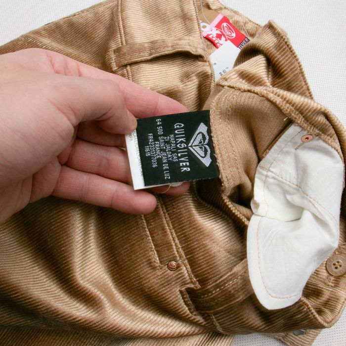 Quiksilver RoxyLife y2k flare spodnie sztruksowe 38eu/M wiskoza