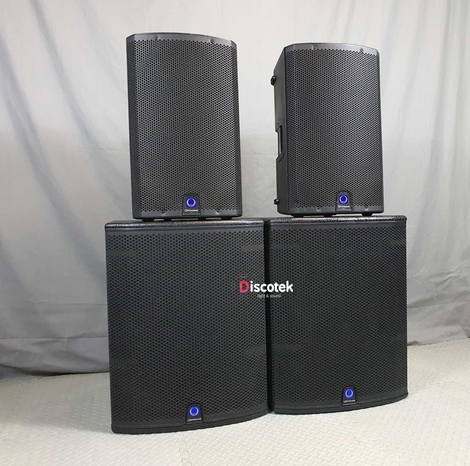 Turbosound IQ12 + IQ18B | Aktywny | Klark Teknik | RCF, FBT, QSC, JBL