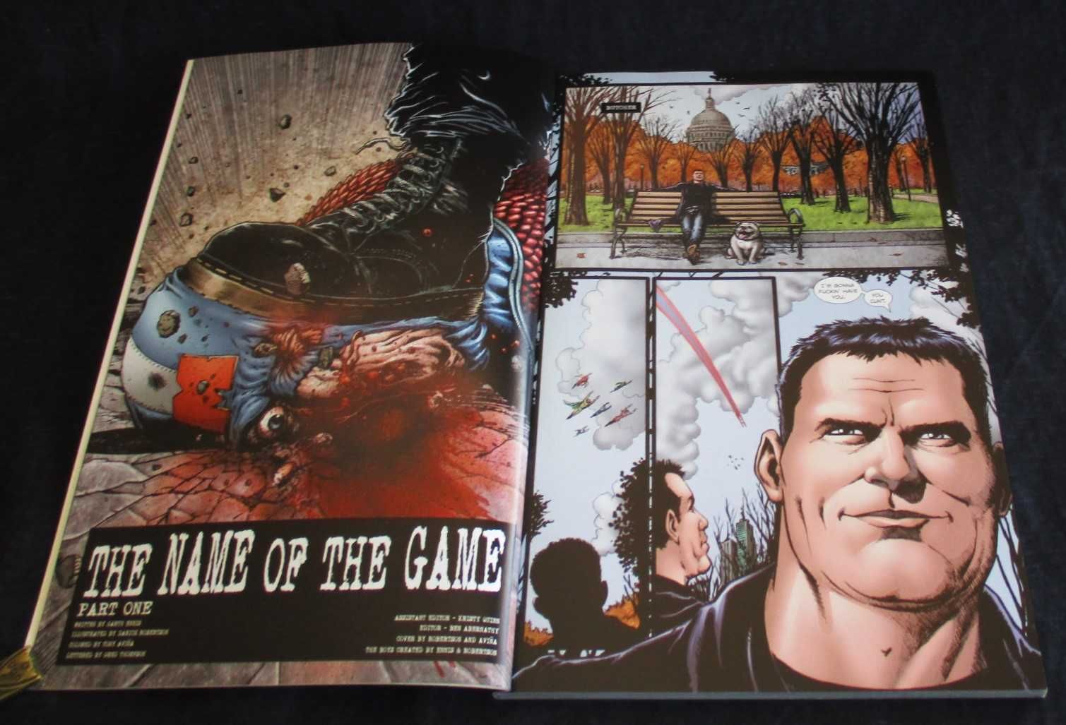 Livro BD The Boys Volume 1 The Name Of The Game Garth Ennis