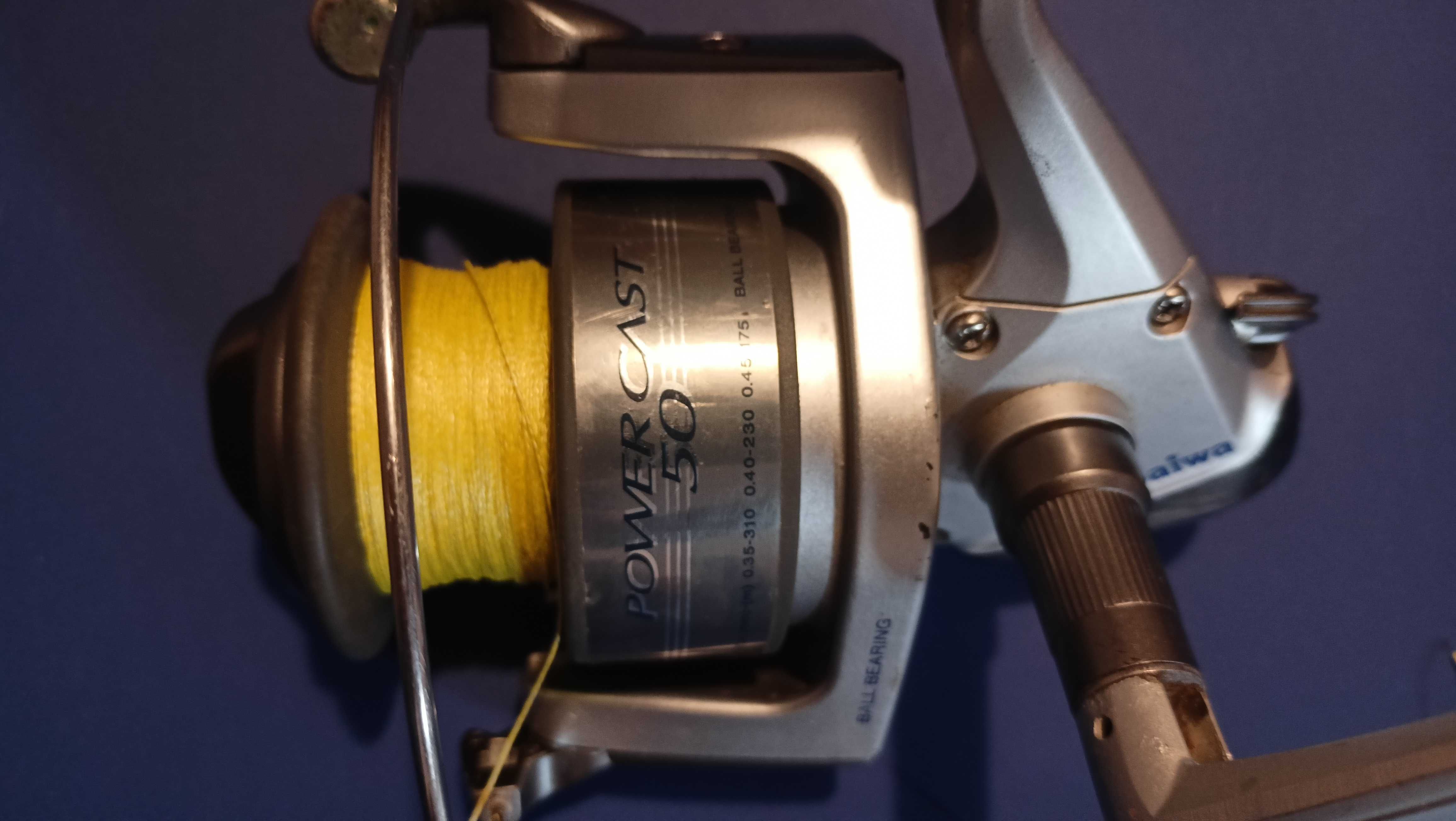 Kołowrotek Daiwa PowerCast 50. Morski. Na dorsze.