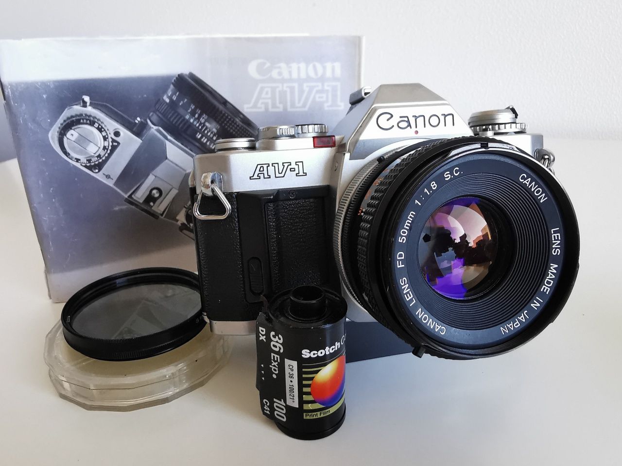 CANON AV-1 Kultowy analog!