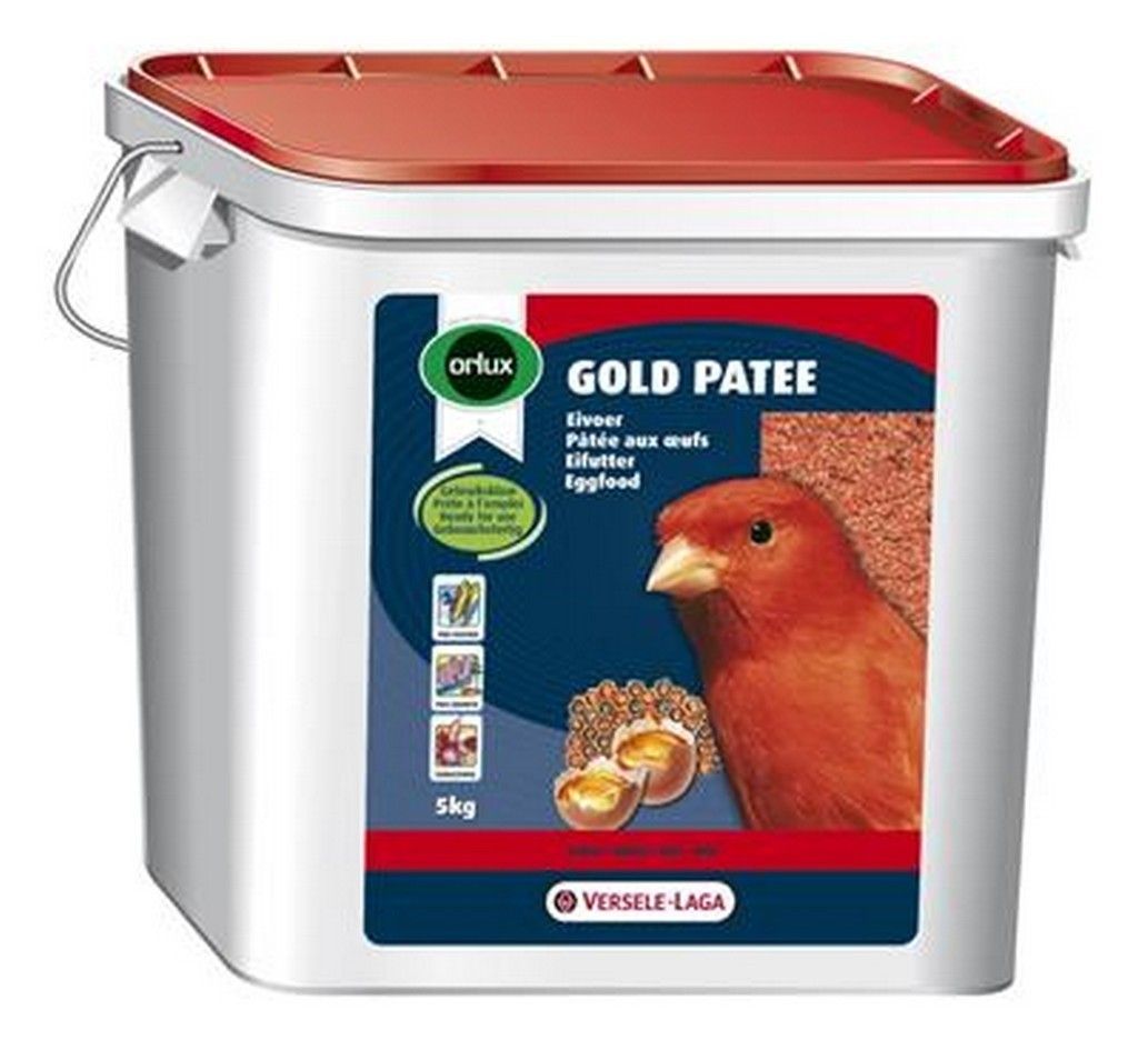 Gold patee pokarm jajeczny czerwony mokry 5kg