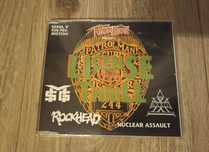 VARIOUS - LICENSE TO THRILL ! CD ! MSG Rockhead Axxis Nuclear Assault