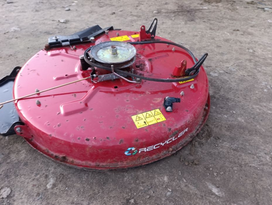 Kosiarka traktorek kosisko heder Toro jeden nóż