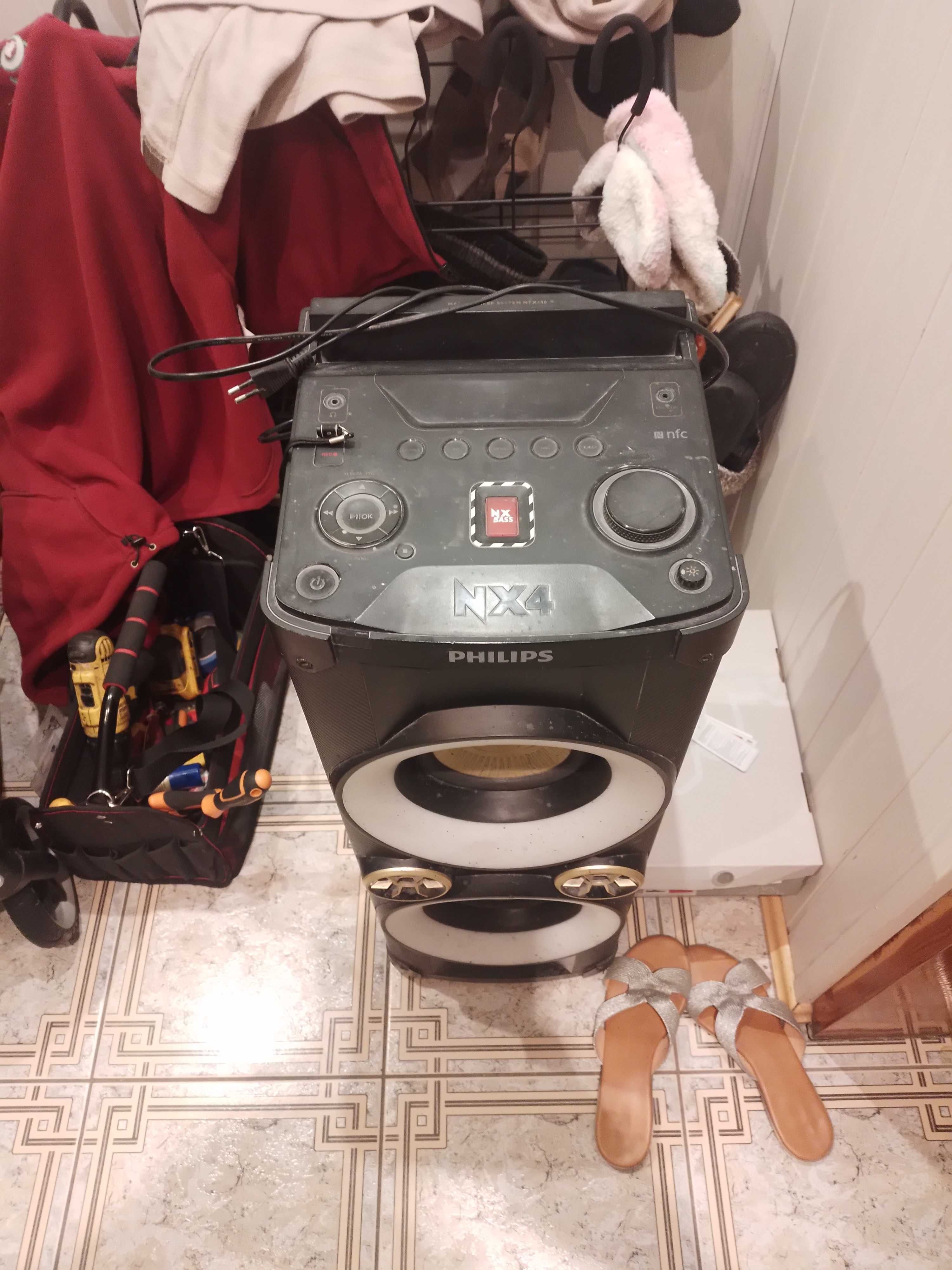 Głośnik imprezowy philips ntx 400/12