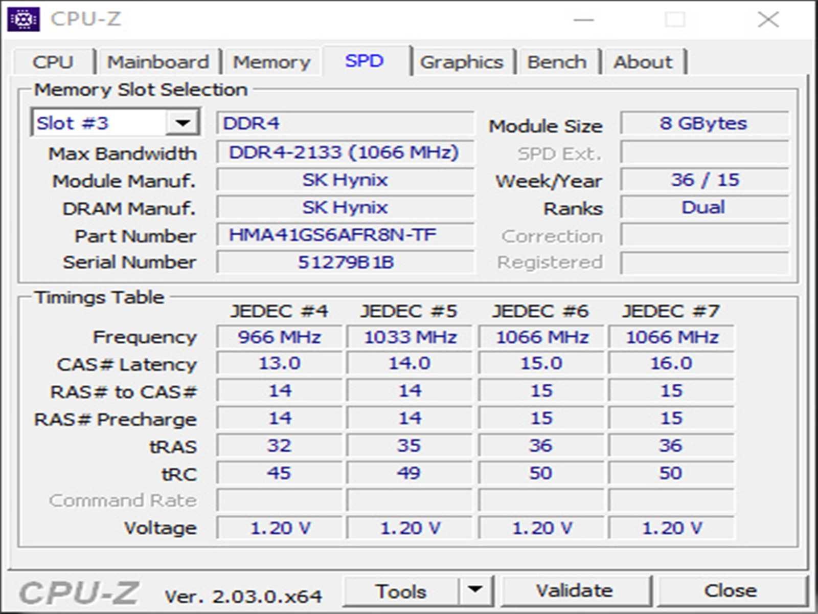 DDR4 8GB HyniX 2133P
