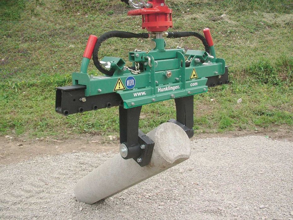 Chwytak wielofunkcyjny HUNKLINGER S100 ze szczękami do krawężników