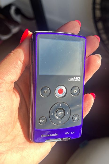 Panasonic HM TA 1 (c/caixa e acessórios originais)