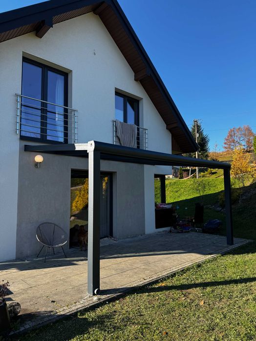 Pergola Aluminiowa 3x5 (różne warianty) Poliwęglan Komorowy / Szkło
