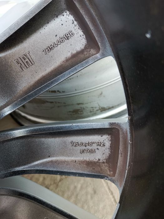 Felgi 5x110. J7,5. R18. Et36. Fiat. Opel.