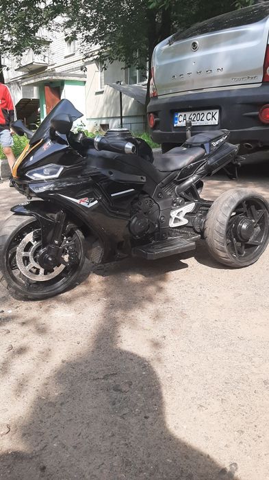 Електромотоцикл дитячий Bambi