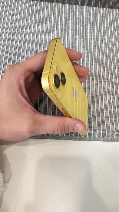 iPhone 14 256 ГБ Yellow (фізична SIM + eSIM)