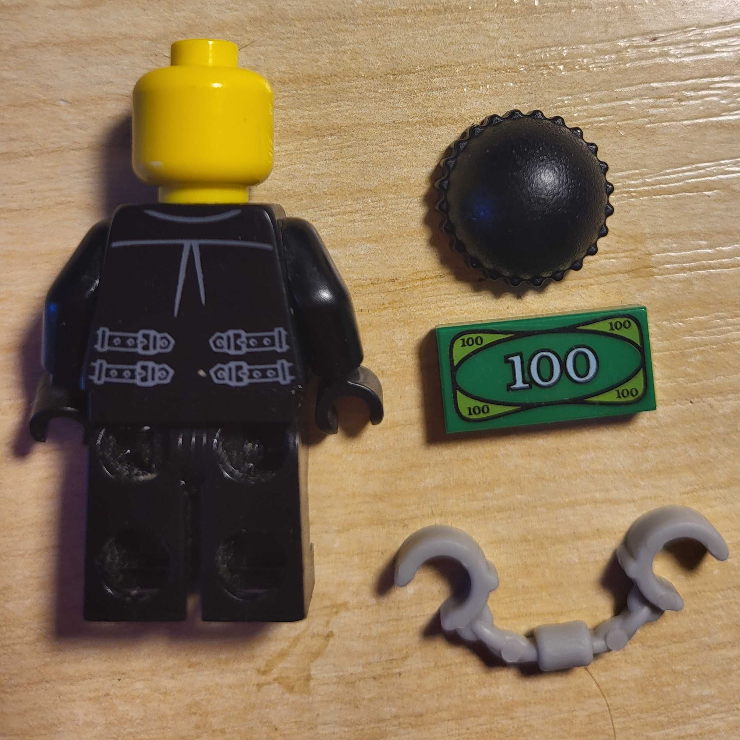 LEGO figurka złodziej (herszt bandy)