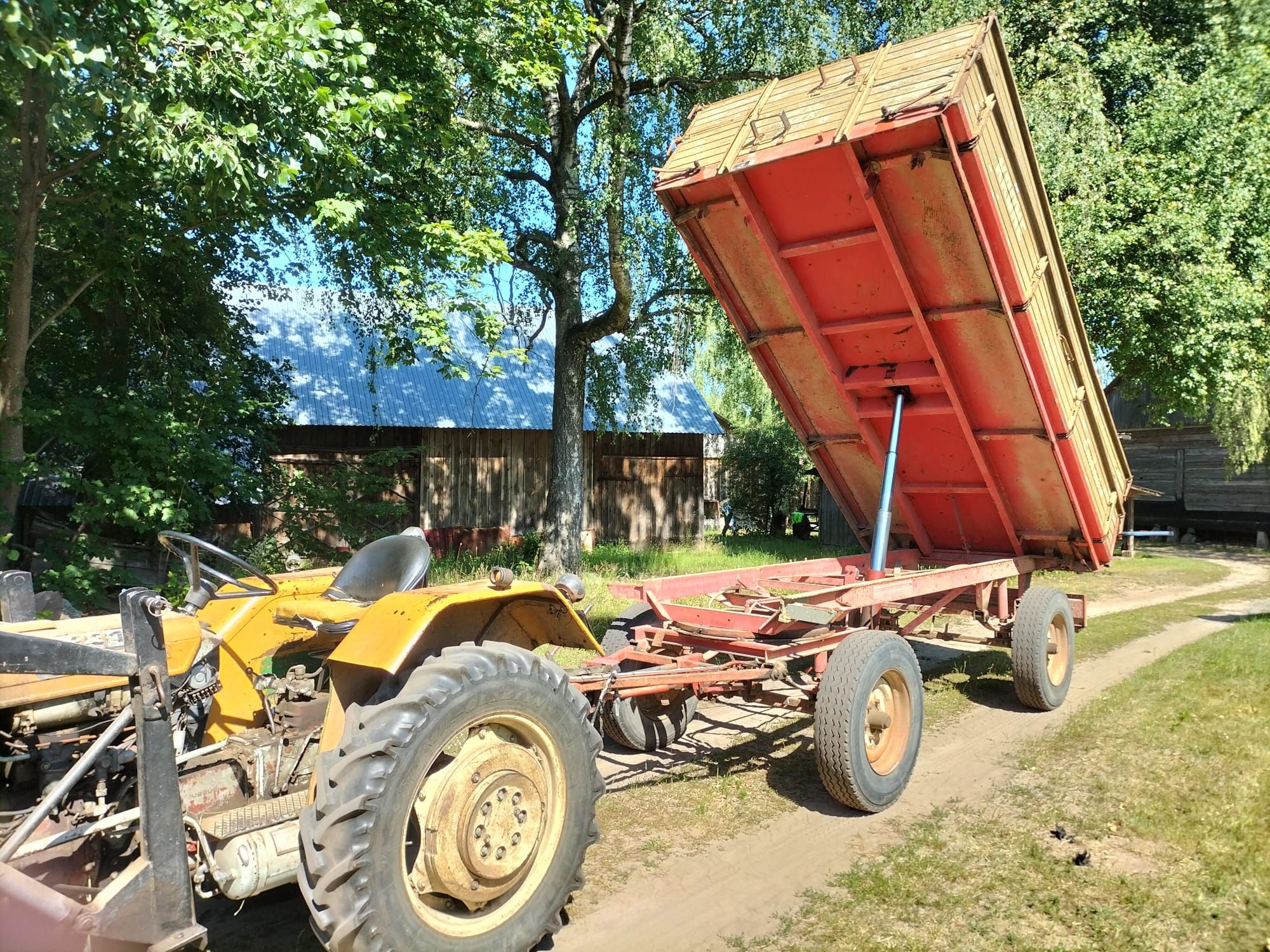 Przyczepa Krone Emsland 8T całkowitej