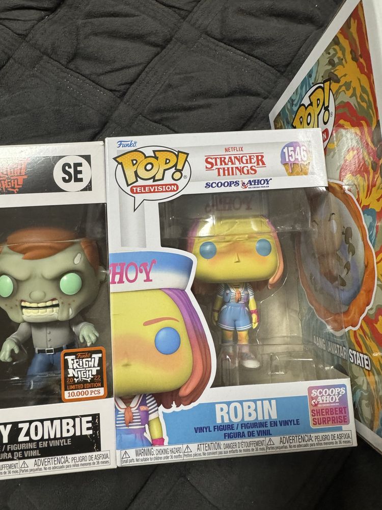 Колекція Funko Pop — Godzilla, Avatar the Last Airbender, Freddy Funko