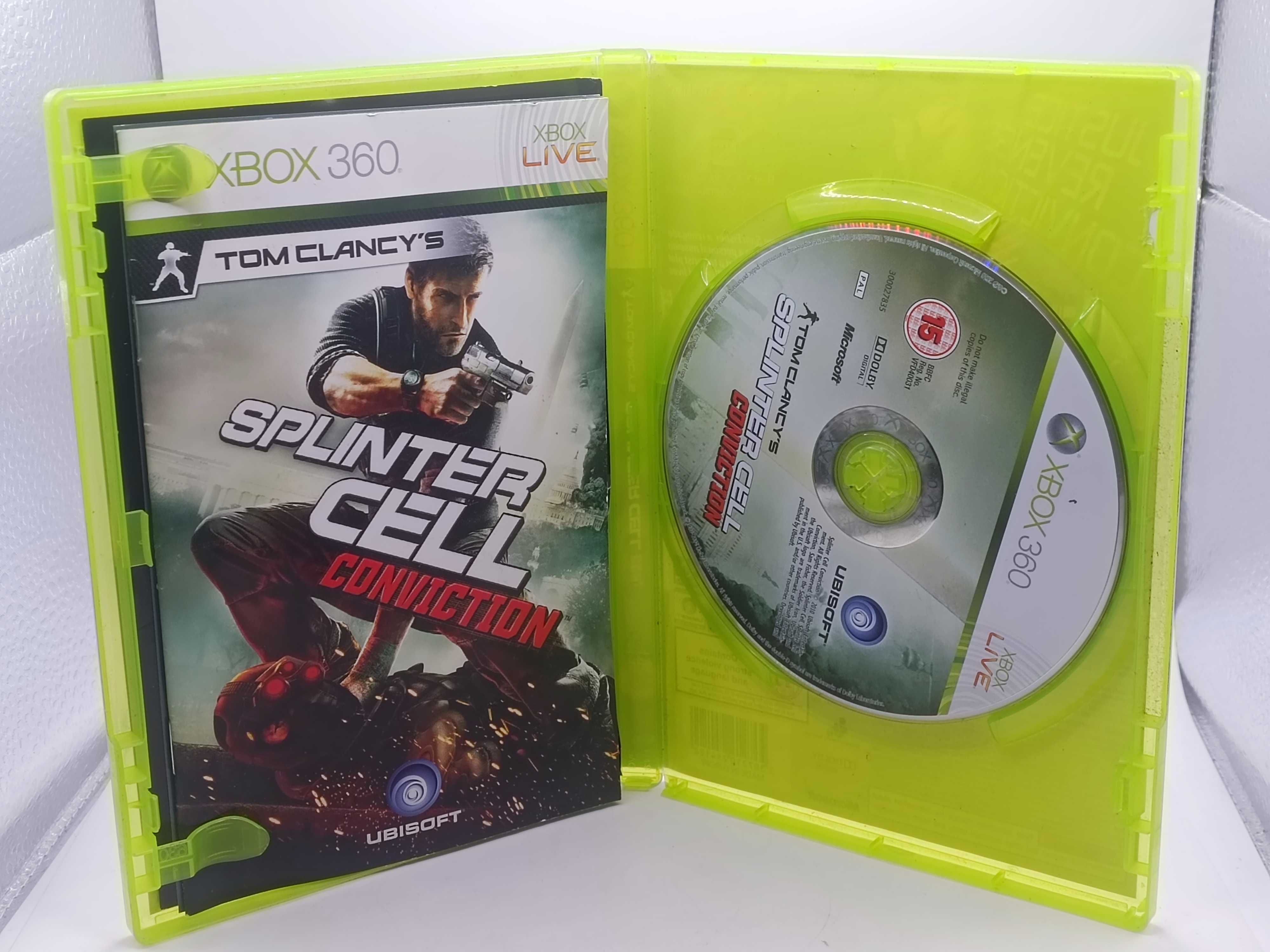 GRA Tom Clancy's Splinter Cell Conviction Na Xbox 360  4076/10