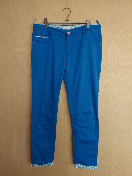 Женские синие брюки