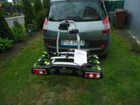 Bagażnik rowerowy  na trzy rowery BT-009A3 na hak