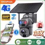 Kamera solarna SHIWOJIA 36x ZOOM 8MP 4G SIM 360 NOWA