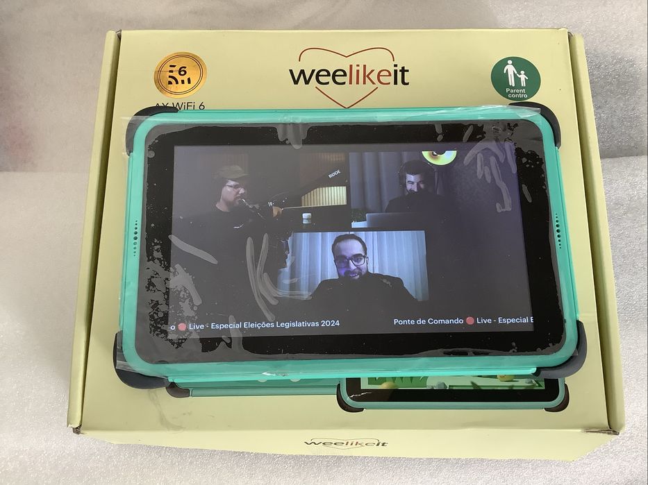 Tablet de 7 polegadas para crianca
