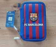 Fc Barcelona nowy piórnik z wyposażeniem