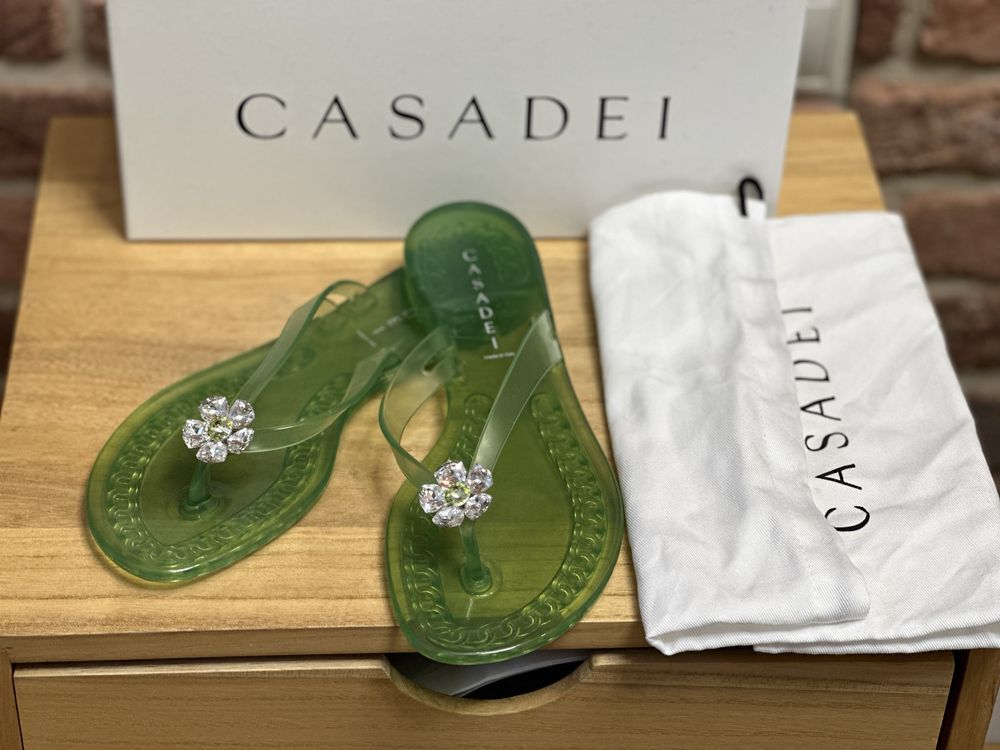 Casadei пляжные шлепки
