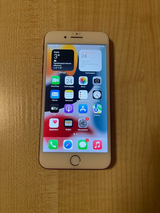 iPhone 7 plus 128gb product red бу в хорошем состоянии