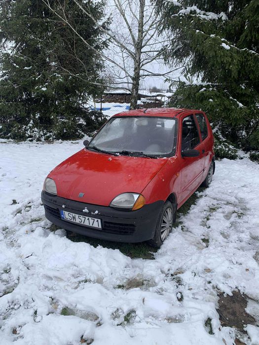 Fiat Seicento 0,9 LPG, hak, 2000 rok