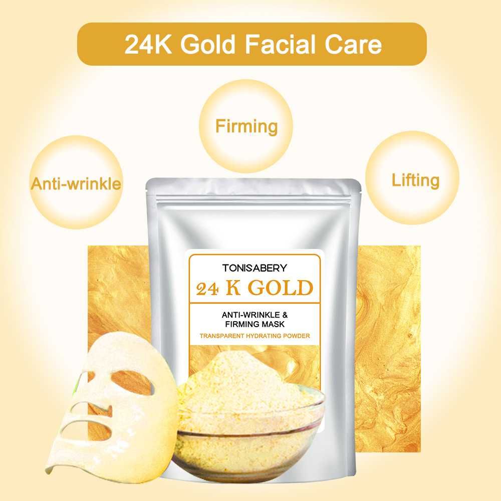 Альгінатна маска ліфтинг із гіалуроновою кислотою, золотом 20 гр